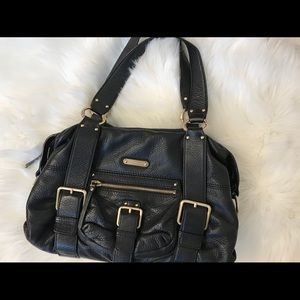 Michael KORS 💯 Leather Shoulder Bag Black